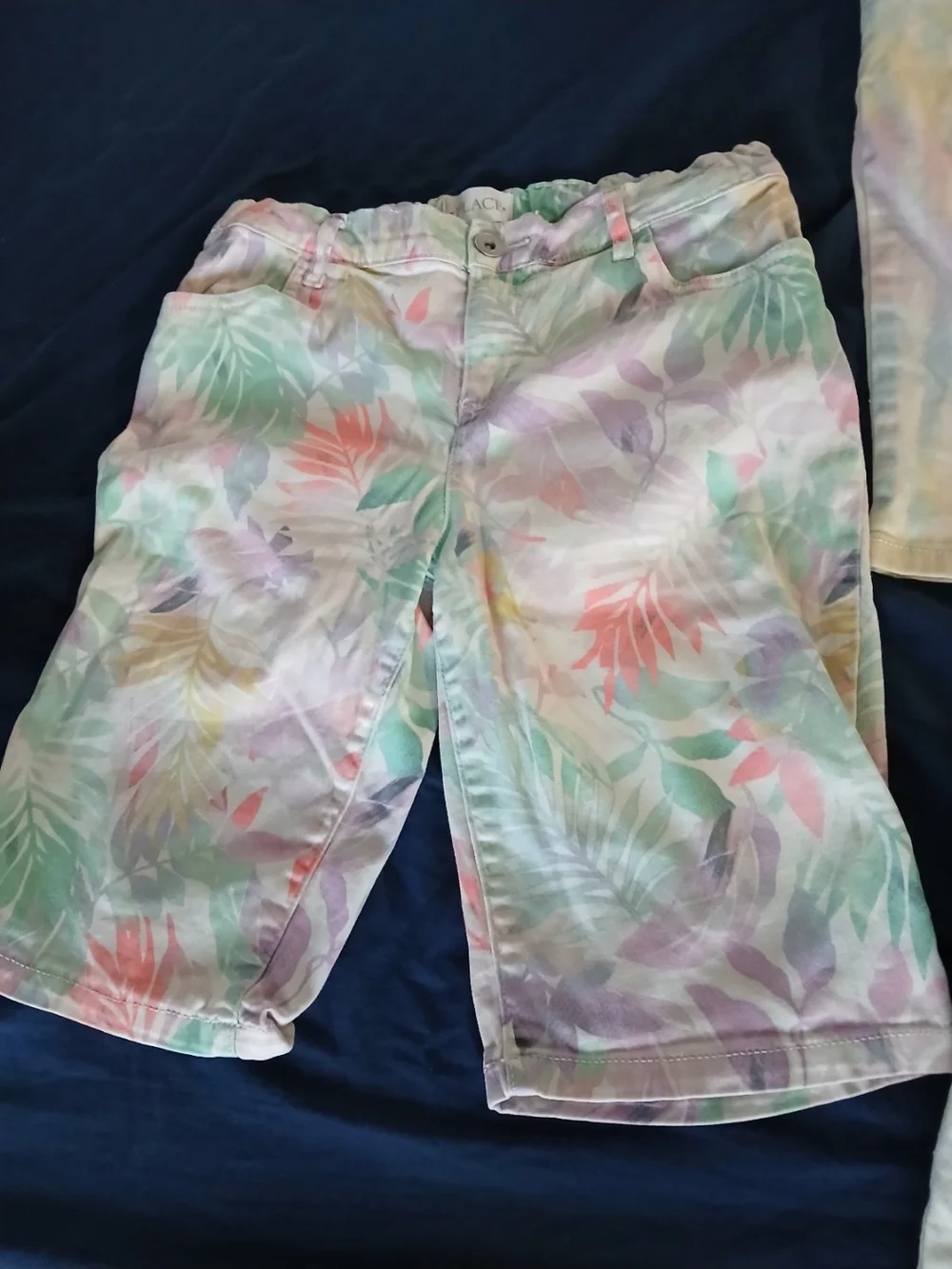 Girls' Multicolor Tie-Dye & Butterfly Print Pants - Pack of 5